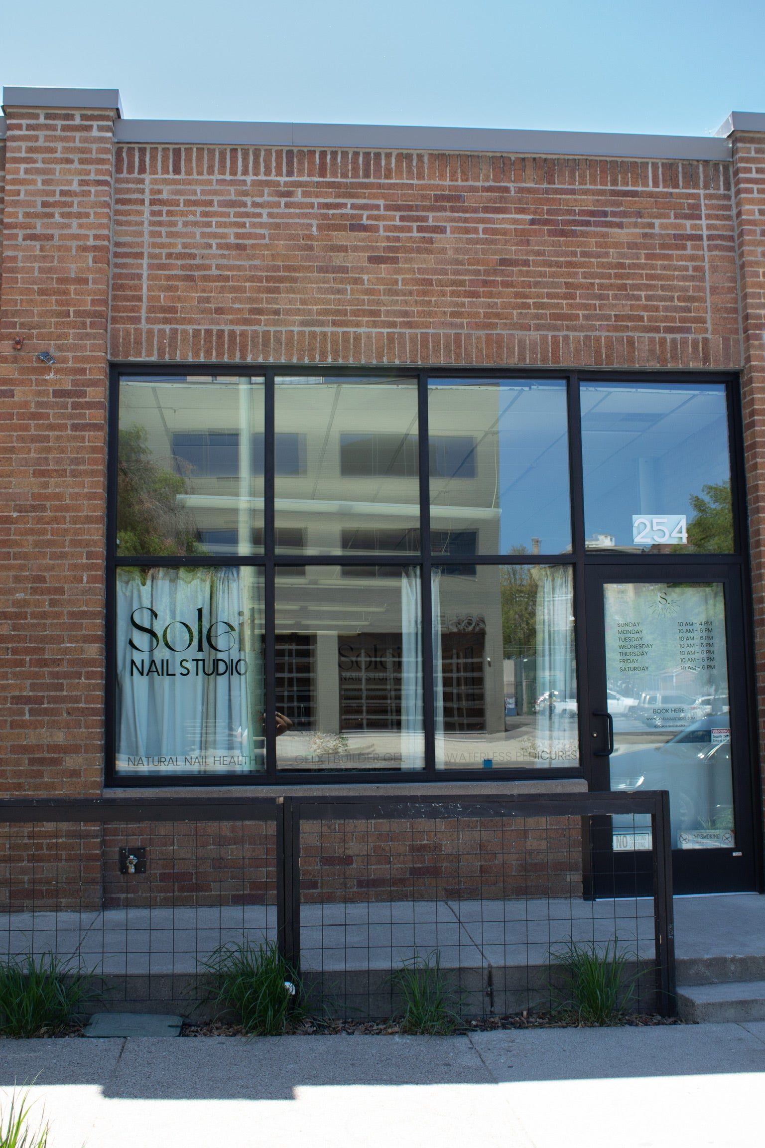 Soleil Nail Studio interior detail