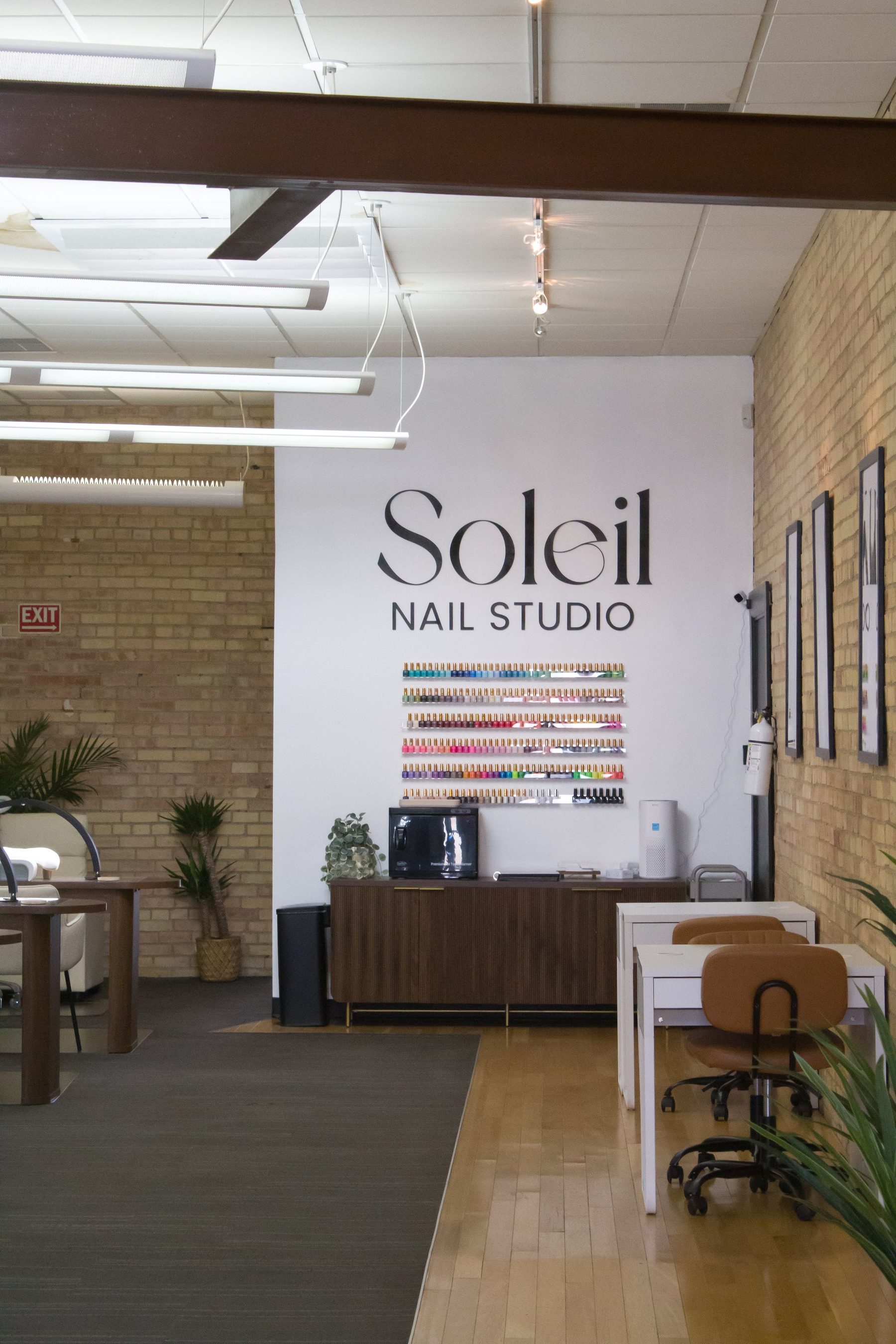 Soleil Nail Studio storefront detail